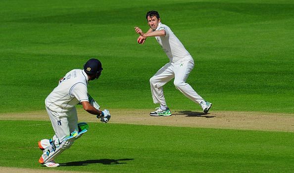 A batsman cannot knowingly obstruct the field on